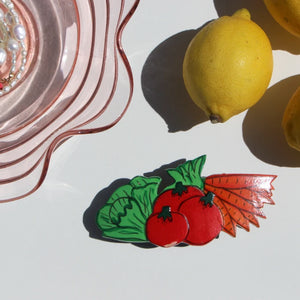 
                  
                    Load image into Gallery viewer, Vintage Veggie Barrette
                  
                