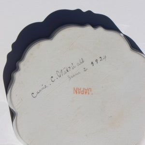 
                  
                    Load image into Gallery viewer, Painted Peach Dish (1924)
                  
                